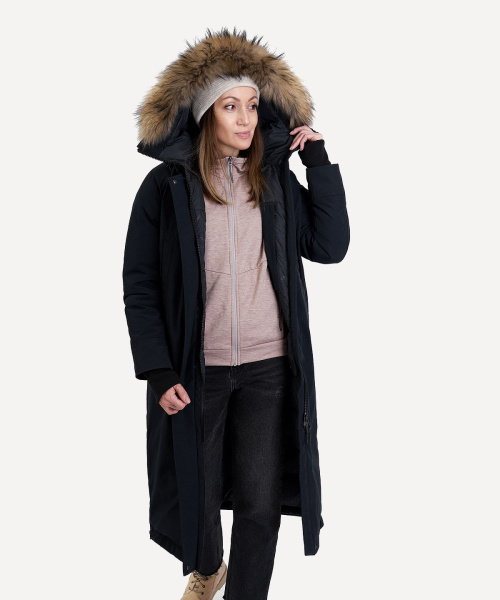 Пуховик RedFox Aurora llI (Женский; L; Черный)